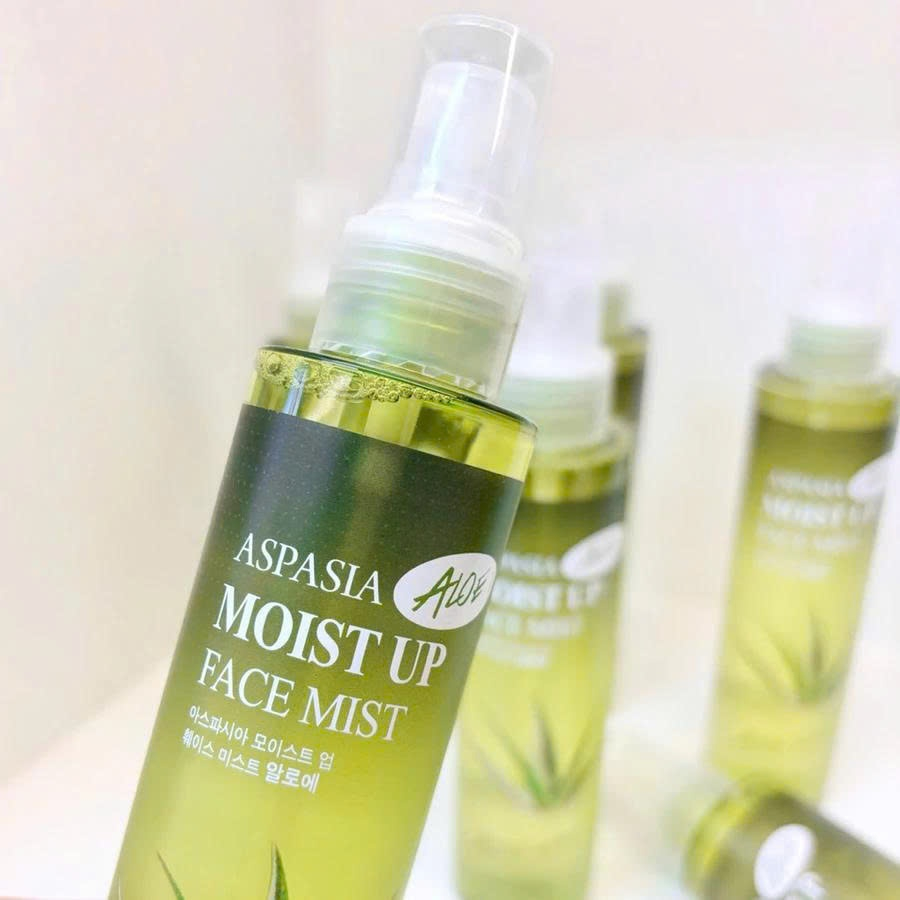 [SVIP] Xịt khoáng Aspasia Moist Up Face Mist Aloe 150ml xịt khoáng làm dịu cân bằng độ pH và cấp ẩm | BigBuy360 - bigbuy360.vn