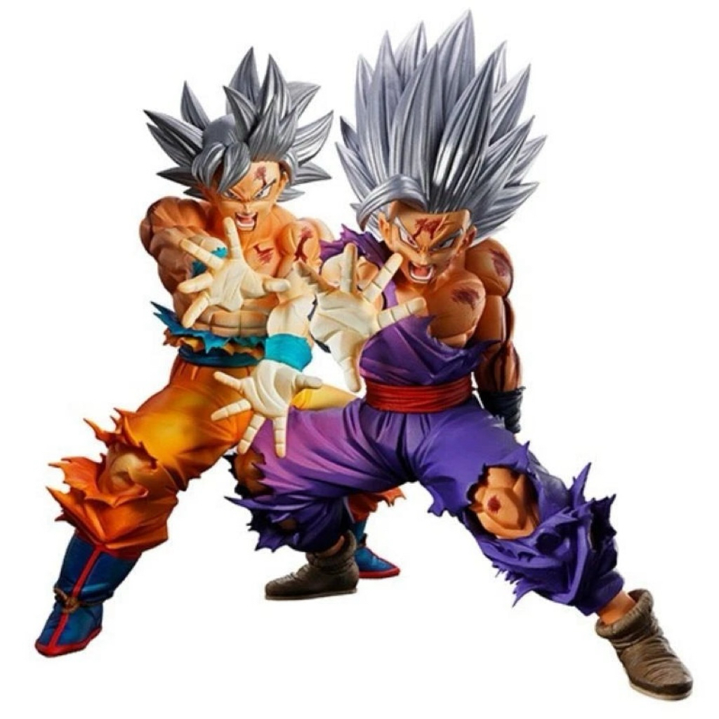 Mô Hình Dragon Ball - Son Goku Ultra Instinct & Son Gohan Beast 10th ...