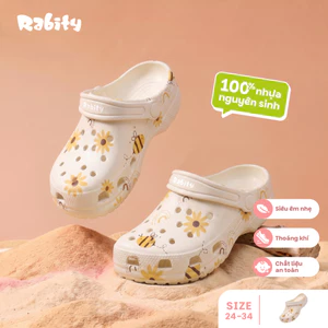 Dép sục Eva Go-Flex 100% nhựa nguyên sinh cao cấp bé gái Rabity 685.030