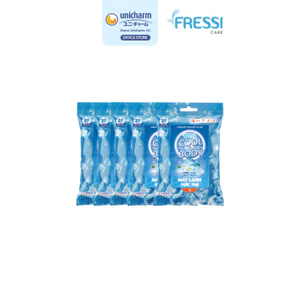 Combo 5 Khăn ướt chăm sóc cơ thể Fressi Cool for body 20 miếng/gói