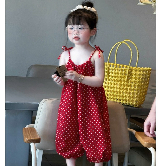 NGỌC KIDS Bộ jumsuit họa tiết hoa xinh dễ thương cho bé 5-17kg