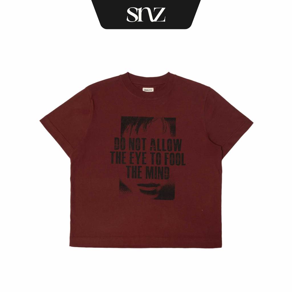 Áo Thun Boxy SNAZZY Unisex Nam Nữ Chất Liệu Cotton Chính Hãng - VISIBLE LIES TEE | BigBuy360 - bigbuy360.vn