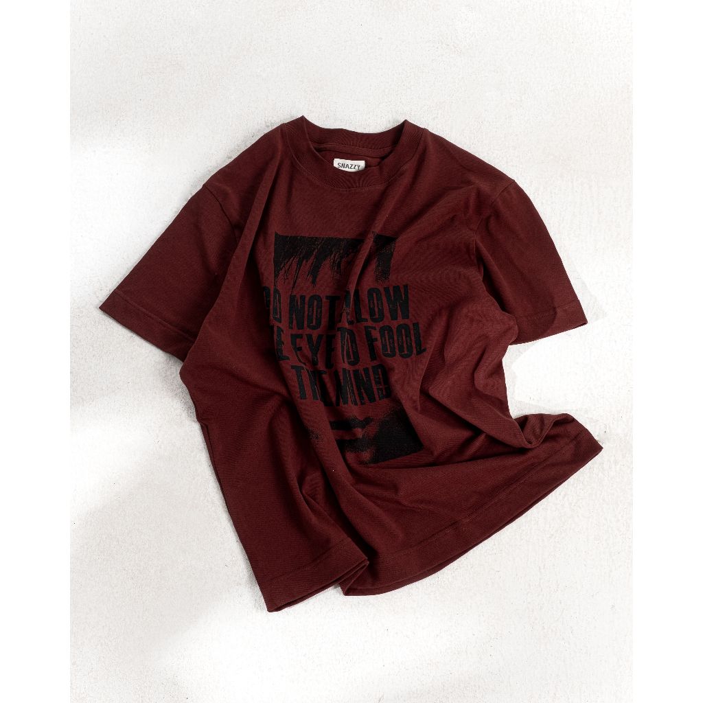 Áo Thun Boxy SNAZZY Unisex Nam Nữ Chất Liệu Cotton Chính Hãng - VISIBLE LIES TEE | BigBuy360 - bigbuy360.vn