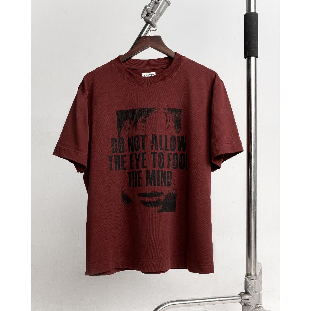 Áo Thun Boxy SNAZZY Unisex Nam Nữ Chất Liệu Cotton Chính Hãng - VISIBLE LIES TEE | BigBuy360 - bigbuy360.vn
