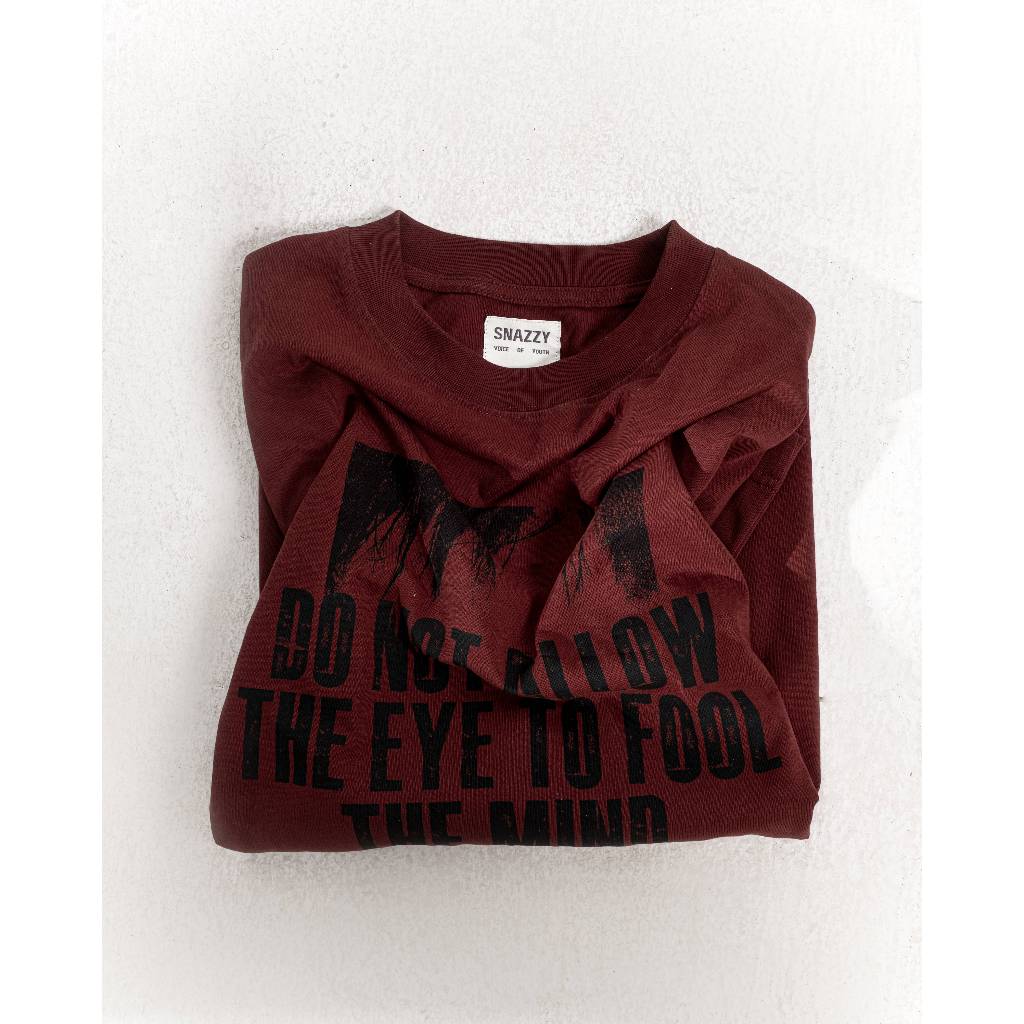 Áo Thun Boxy SNAZZY Unisex Nam Nữ Chất Liệu Cotton Chính Hãng - VISIBLE LIES TEE | BigBuy360 - bigbuy360.vn
