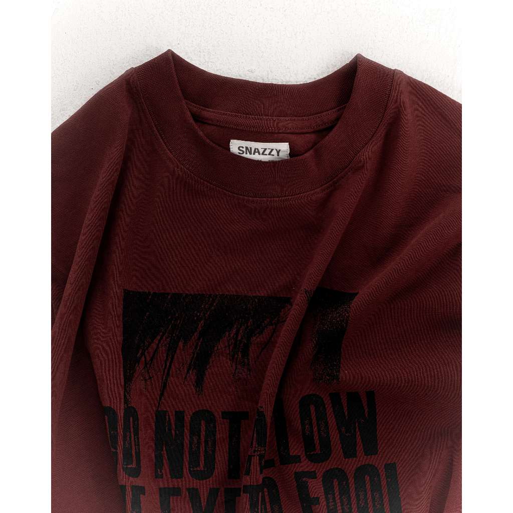 Áo Thun Boxy SNAZZY Unisex Nam Nữ Chất Liệu Cotton Chính Hãng - VISIBLE LIES TEE | BigBuy360 - bigbuy360.vn