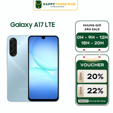 [Kích Tháng 9] Điện Thoại Samsung Galaxy A17 LTE (8GB/128GB) - Hàng Chính Hãng