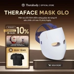 Mặt nạ ánh sáng sinh học Therabody TheraFace Mask Glo 504 LED, massage rung, giảm nếp nhăn, ngừa mụn — ảnh 1