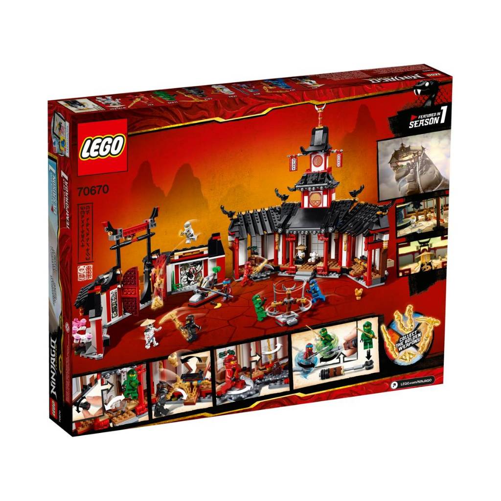 Lego Ninjago Monastery of Spinjitzu 70670 | Shopee Việt Nam