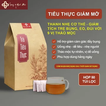Trà Tiêu Thực - Bài trà thảo mộc Tiêu thực tích – hành khí phá trệ – kiện vận tỳ vị – hóa thấp trọc - Lương Y Hạnh Phúc
