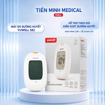 Máy đo đường huyết gia đình YUWELL 582 ( MG/DL) kiểm tra đường huyết nhanh gọn - MEDICAL