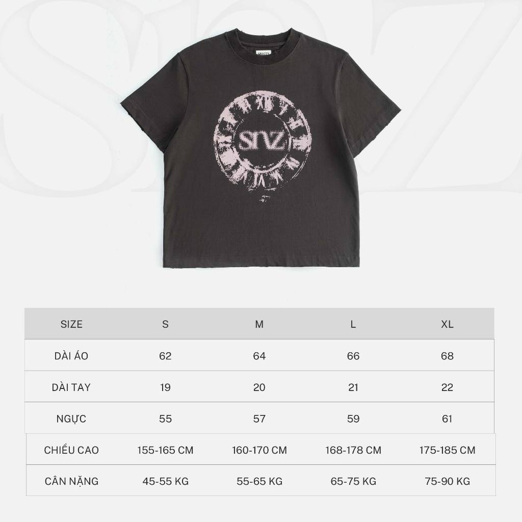 Áo Thun Boxy SNAZZY Unisex Nam Nữ Chất Liệu Cotton Chính Hãng - RELIC WASHED TEE | BigBuy360 - bigbuy360.vn