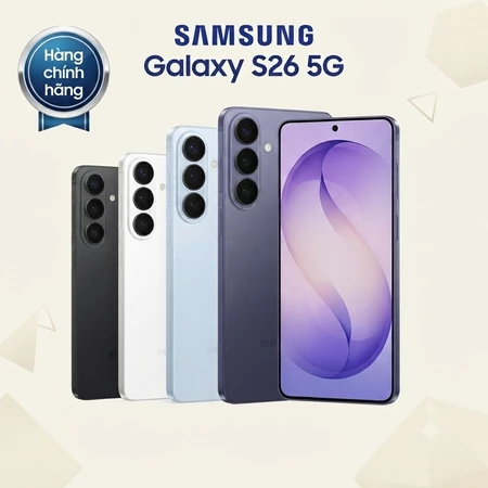 Điện thoại Samsung Galaxy S26 5G Chính Hãng | RAM 12GB | 256GB / 512GB | Bảo Hành Điện Tử Chính Hãng 12 Tháng
