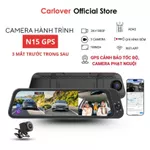 CAMERA HÀNH TRÌNH Ô TÔ N15 GPS 3 MẮT TÍCH HỢP AI ĐỌC BIỂN SỐ XE CẢNH BÁO TỐC ĐỘ CÓ GPS CÓ KẾT NỐI ĐIỆN THOẠI BH 12 THÁNG — ảnh 1