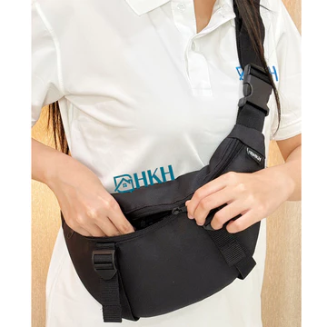 Women's Crossbody Bag – Multi-Pocket, Water-Resistant