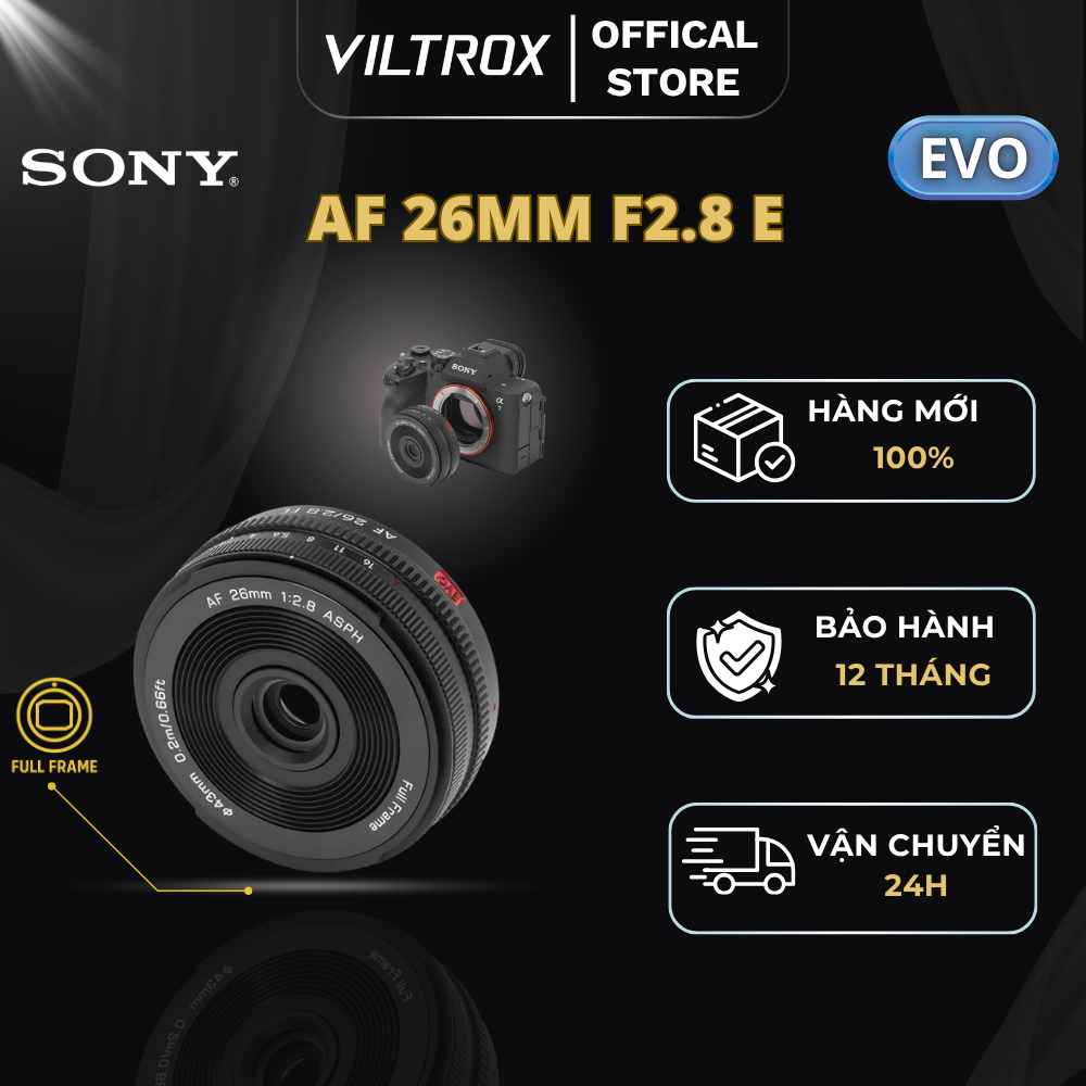 Ống kính Viltrox AF 26mm F2.8 EVO