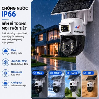 Ảnh 4 – Camera Ngoài Trời Năng Lượng Mặt Trời, Kết Nối 4G, Chống Nước, Camera Siêu Nét, Bảo Hành 1 Năm