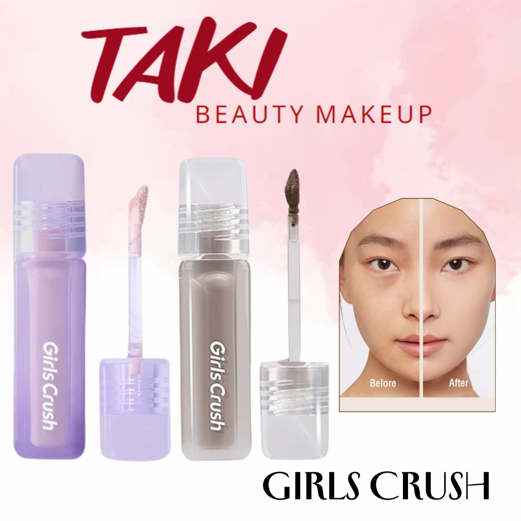 Kem Che Khuyết Điểm,Tạo Khối và Bắt Sáng Girls Crush Watery Velvet Liquid Concealer Dạng Lỏng
