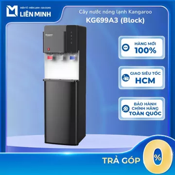 Cây Nước Nóng Lạnh Kangaroo KG699A3 - Làm lạnh bằng Block - 3 vòi 3 chế độ nước [SHIP 0Đ HCM]