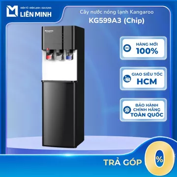 Cây Nước Nóng Lạnh Kangaroo KG599A3 - Làm lạnh bằng Chip - 3 vòi 3 chế độ nước [SHIP 0Đ HCM]