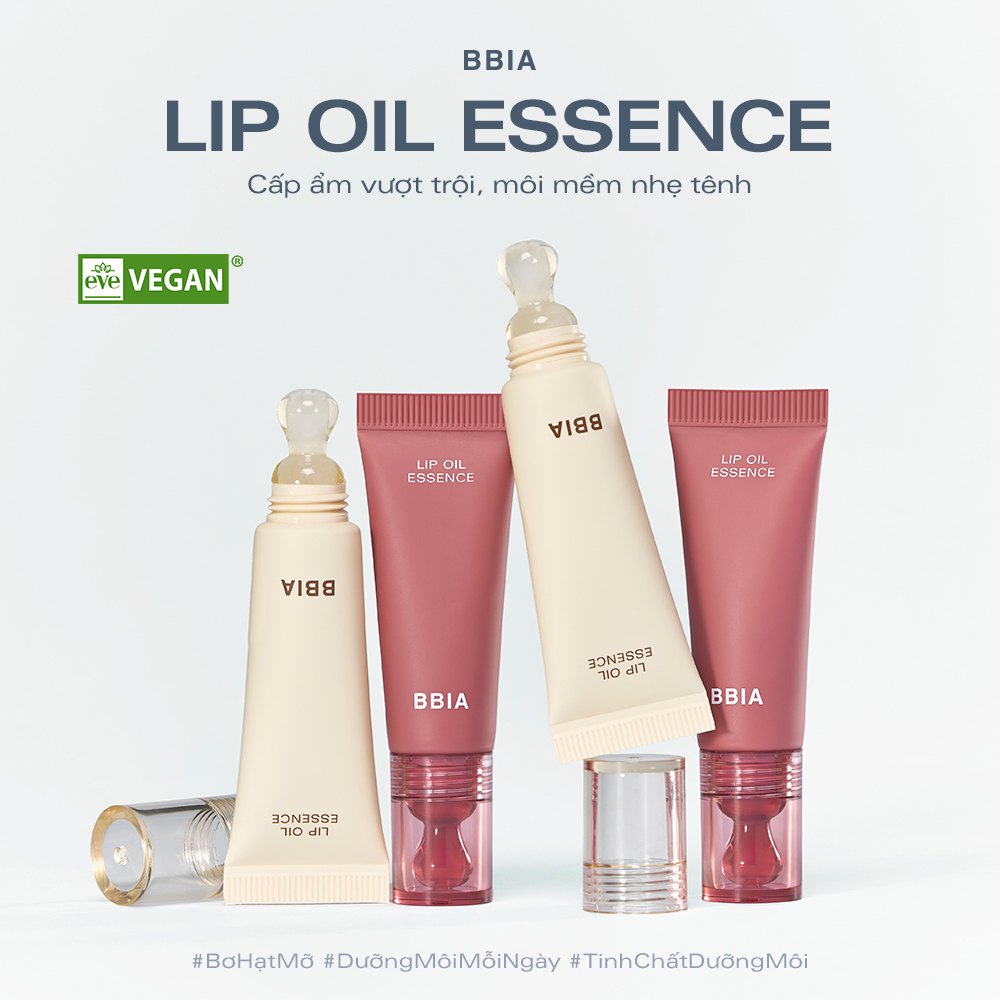 Tinh chất dưỡng môi cấp ẩm chuyên sâu BBIA Lip Oil Essense 8g