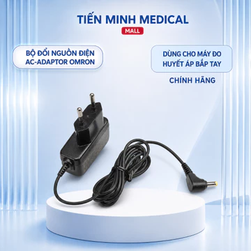 Bộ đổi nguồn điện Ac-adaptor OMRON dùng cho máy đo huyết áp bắp tay chính hãng