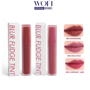 Son Kem Lì Romand Blur Fudge Tint Chất Bùn Mềm Mịn Rom&nd Hàn Quốc 5g