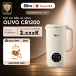 Máy Làm Sữa Hạt Mini OLIVO CB1200 – Dung Tích 1.2L, Làm Sữa Chua, Nấu Sữa Hạt, Xay Sinh Tố - Khử Khuẩn — ảnh 1