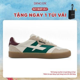Giày Sneaker Nam Nữ DC48 URBAN MOSS Dincox Shoes Đế Bằng - Da phối Suede Cao Cấp
