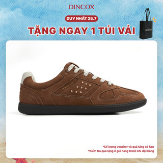 [NEW ARRIVAL] Giày Sneaker Nam Nữ Da Suede Cao Cấp Dincox Shoes DC50 RUSTY