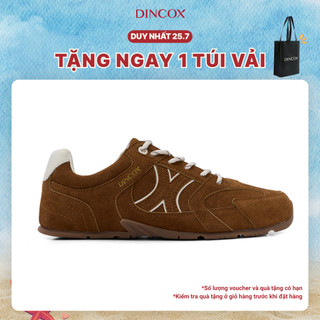 [NEW ARRIVAL] Giày Sneaker Nam Nữ Da Suede Cao Cấp Dincox Shoes DC51 GOLD RUSH