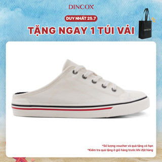 Giày Sục Đạp Gót Mules E10 CREAM LINE Vải Sneaker Unisex, Giày Sục Thể Thao Tăng Chiều Cao