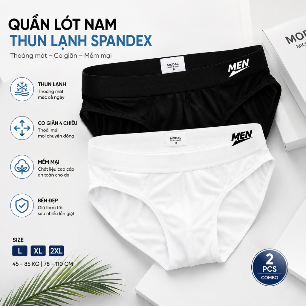 Quần lót nam , quần sịp tam giác họa tiết Lyning cao cấp chất thun lạnh kháng khuẩn co giãn 4 chiều