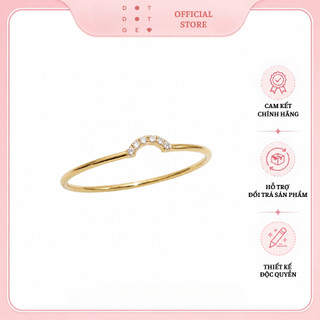 Women's Gold-Plated Ring by Dotdotgem Store