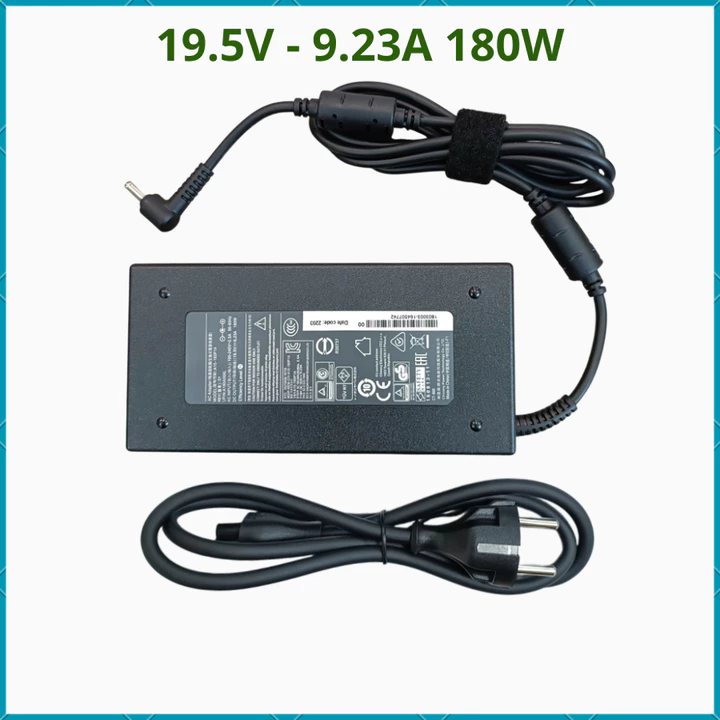 Sạc Laptop Msi Gaming 19.5V - 9.23A - Adapter Msi New - Charger 180W