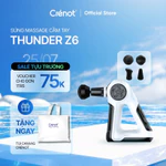 Máy massage cầm tay cao cấp Crenot Thunder Z6 súng massage gun mini mát xa toàn thân đấm lưng cổ vai gáy — ảnh 1