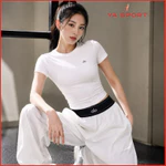 🔥HOT 2026🔥 Set Bộ Thể Thao Nữ YaSport YS78W + YS15W Xuất Mỹ Cao Cấp | Áo Thun Ôm Dáng + Quần Dài Ống Suông Gym Yoga — ảnh 1