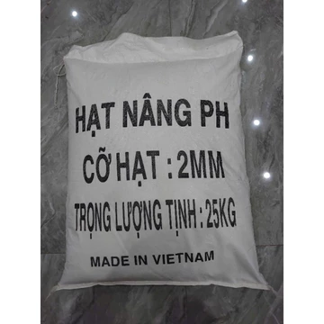 Bao 25kg hạt nâng pH giúp ổn định nước. Hỗ trợ lọc nước giếng khoan lọc nước đầu nguồn.
