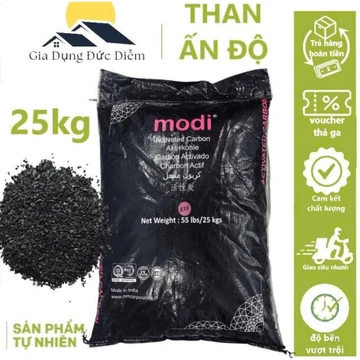 Than hoạt tính Ấn Độ lọc nước giếng khoan lọc nước đầu nguồn, lọc các tạp chất trong nước.