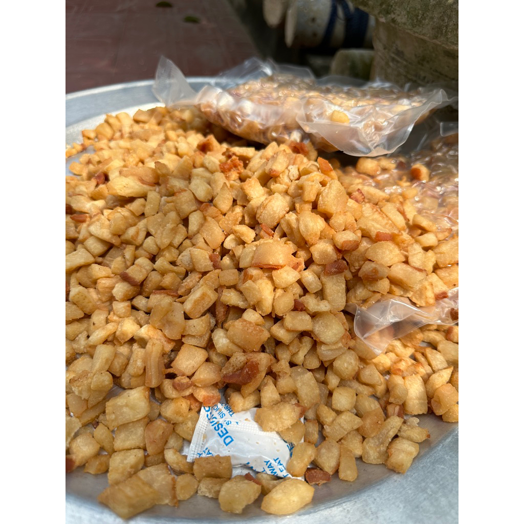 [TOÀN QUỐC] 500gr Tóp Mỡ không da- không tẩm ướp- nguyên vị