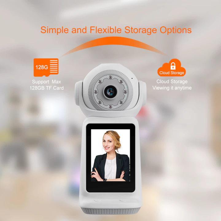Wifi Video Call Camera Monitor Audio Home Security Camera Nhà thông minh trong nhà không dây PTZ CCTV 2.4G WIFI – 5