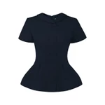 [DEAL XẢ KHO] BBSTORE'S Áo Kiểu Công Sở Cotton Cổ V Nhỏ Tay Ngắn - AAH25T — ảnh 8