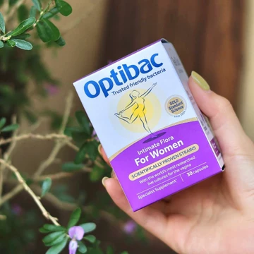 Men Vi Sinh Phụ Khoa Optibac Tím - For Women Men Vi Sinh Bổ Sung Lợi Khuẩn 30 Viên
