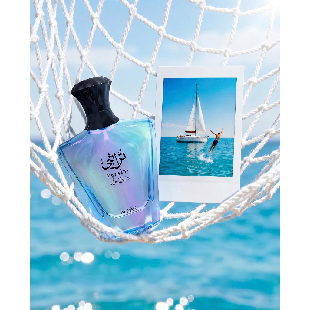 Nước Hoa Unisex Afnan Turathi Electric EDP 90ml - Hương Tươi Mát, Gỗ Tuyết Tùng, Vani Ngọt Nhẹ | BigBuy360 - bigbuy360.vn