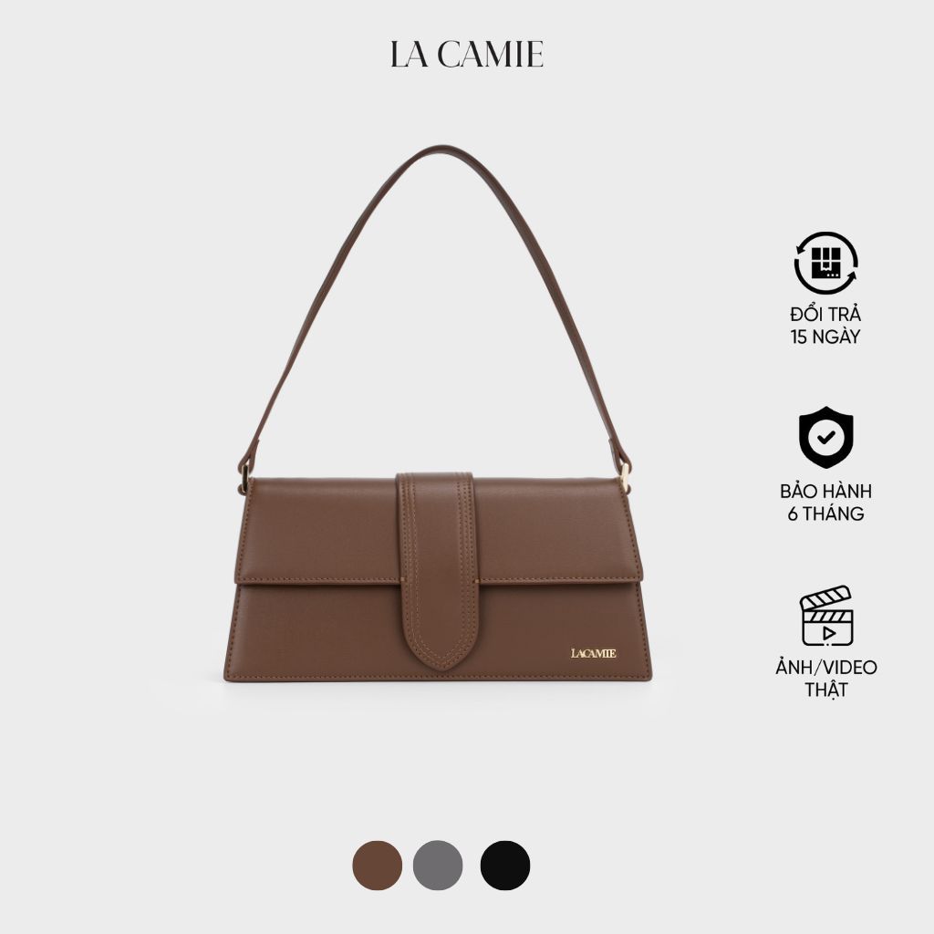 Túi xách được làm từ chất liệu DA MICROFIBER với thiết kế cao cấp sang trọng thương hiệu La Camie TX6LA0304