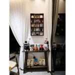 Bàn Decor Chân Chữ A 2 Tầng Gỗ Thông Nhập Khẩu Tự Nhiên Bắc Âu – Kệ Trang Trí, Nội Thất Decor Nhà Ở, Spa, Homestay — ảnh 3