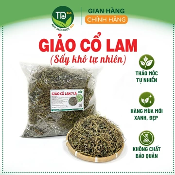 Trà giảo cổ lam SaPa 7 lá, hàng mùa mới, khô, sạch, thơm, hỗ trợ tuần hoàn, thanh lọc cơ thể, cân bằng sức khỏe
