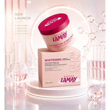 [250G] LAMAY BODY CREAM - KEM BODY DƯỠNG TRẮNG NÂNG TONE LAMAY, Body Mây dưỡng trắng sáng ẩm mịn và thơm da body