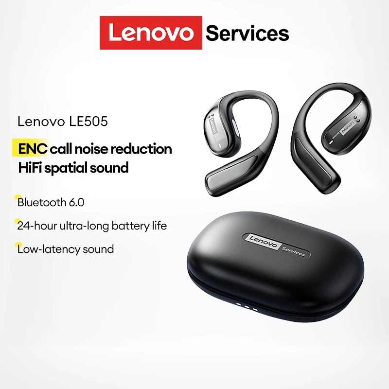 Tai nghe Bluetooth Lenovo LE505 Tai nghe không dây thể thao Tai nghe không dây âm thanh nổi HiFi chống nước có Mics | BigBuy360 - bigbuy360.vn