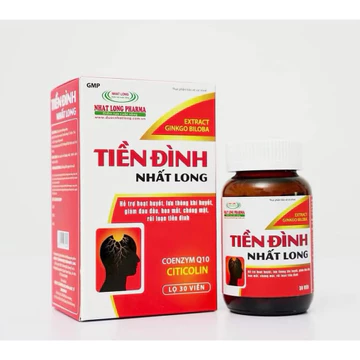 Hoạt Huyết Tiền Đình Nhất Long - giúp lưu thông khí huyết, giảm đau đầu,hoa mắt chóng mặt,rối loạn tiền đình